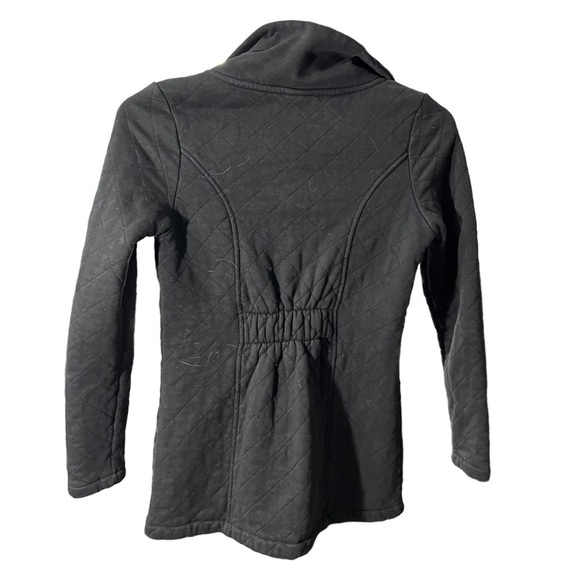 The North Face Full Zip Black Quilted Jacket Collared Women’s Jacket Size S - Picture 2 of 10